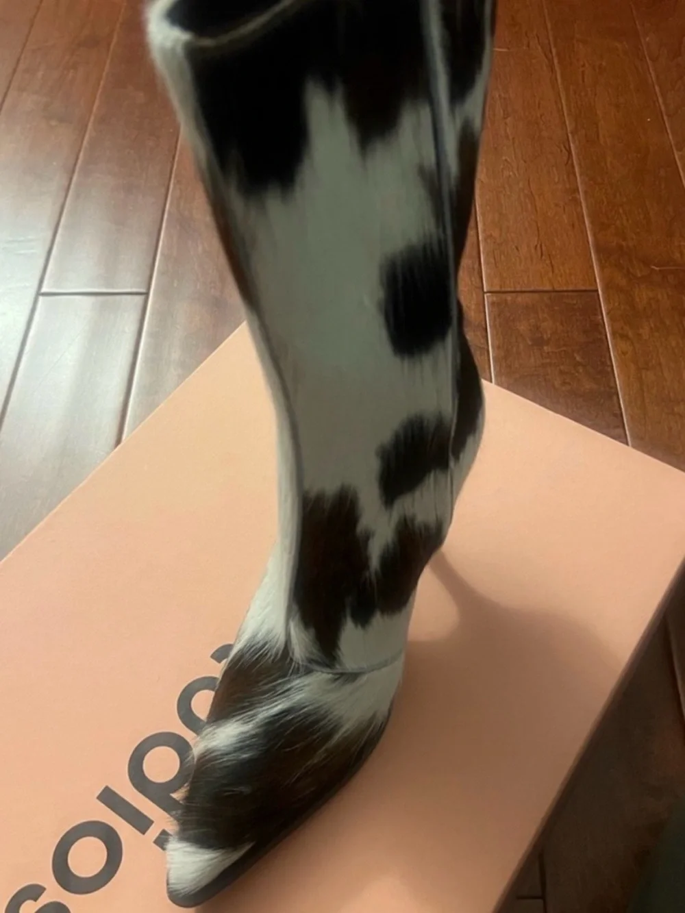 Acne studios Cowhide Ankle Boots - Picture 4 of 5